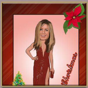 Jennifer Aniston caricature