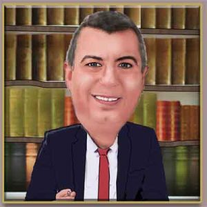 financier caricature